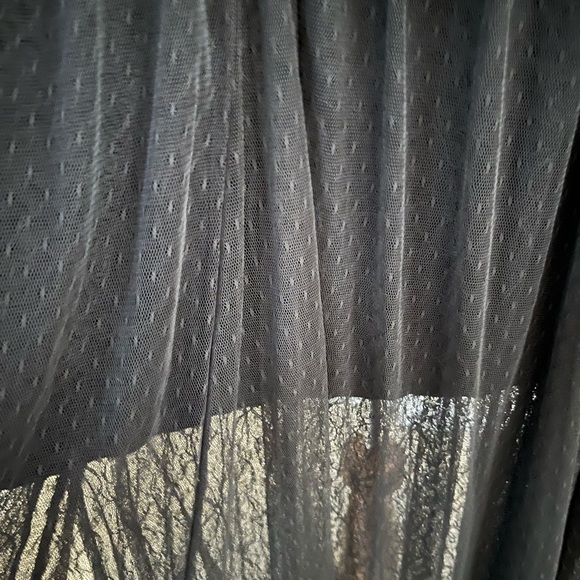 FREE PEOPLE DOTTED LACE SKIRT LARGE - Picture 8 of 12